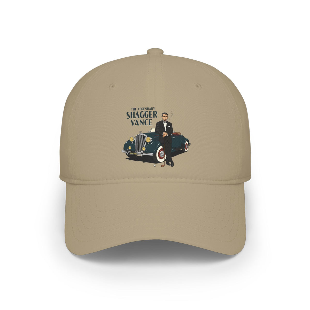 The Legendary Shagger Vance Baseball Cap — Golf Noir Statement Headwear