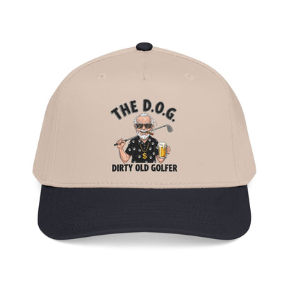 THE D.O.G. Baseball Cap — "The D.O.G. Dirty Old Golfer" Statement Headwear