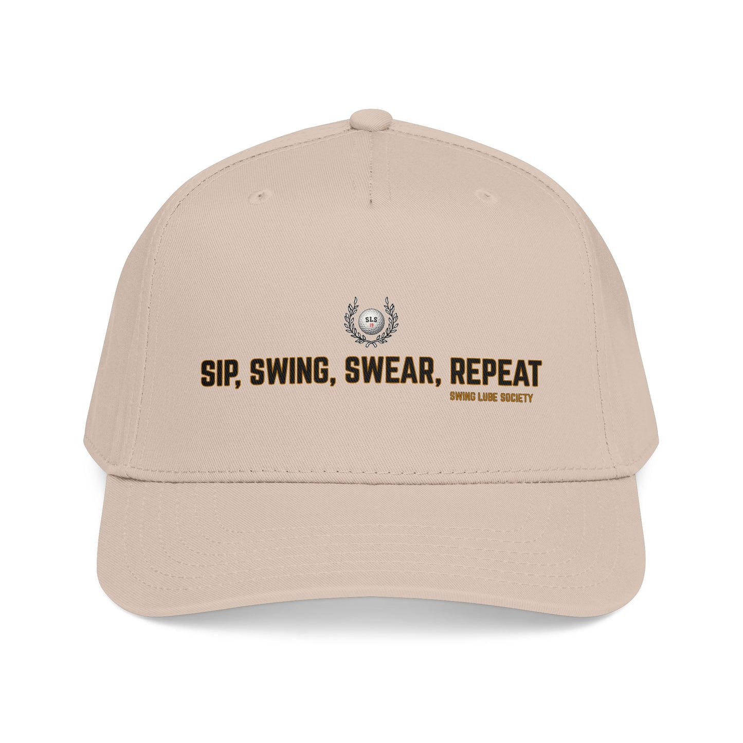 Sip, Swing, Swear, Repeat Baseball Cap - Swing Lube Society Headwear
