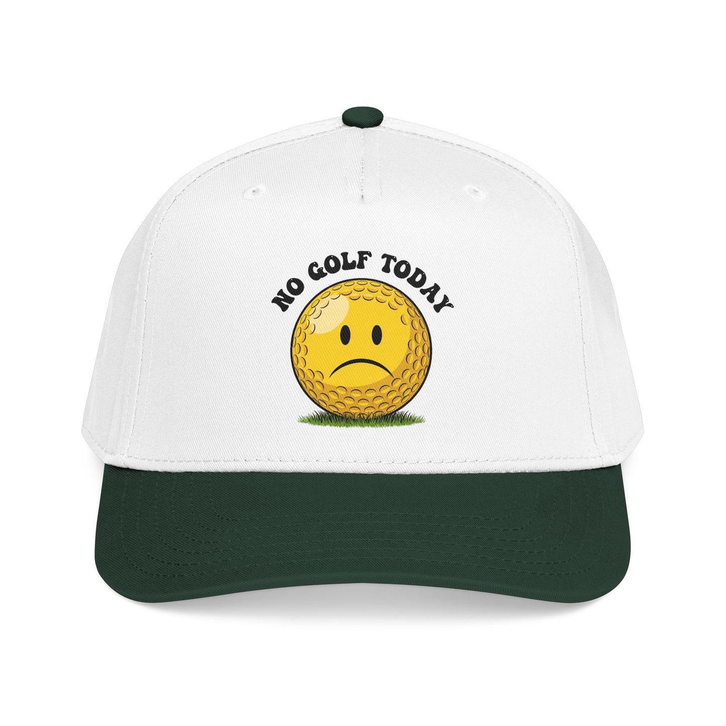 "No Golf Today" Golf Cap - It's a Golf Day Statement Headwear