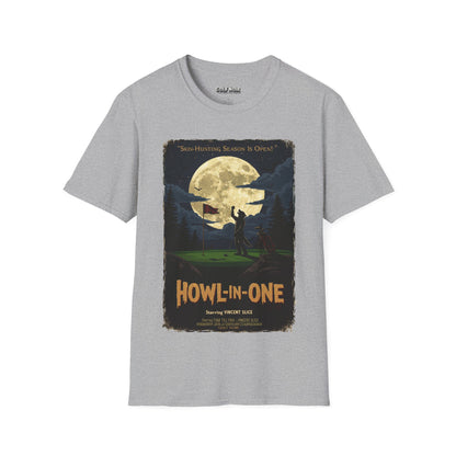 HOWL-IN-ONE T-Shirt - Starring VINCENT - Golf Noir Signature Apparel