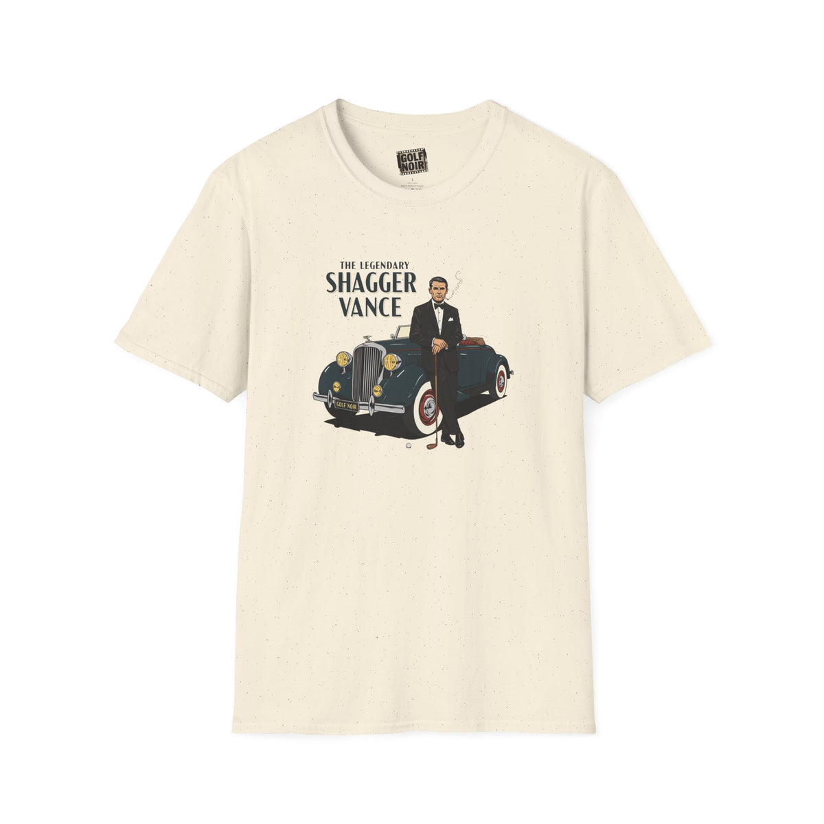 THE LEGENDARY SHAGGER VANCE T-Shirt- Golf Noir Signature Apparel