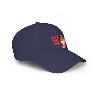 Booze Cart Betty Low Profile Baseball Cap — Golf Noir Statement Headwear