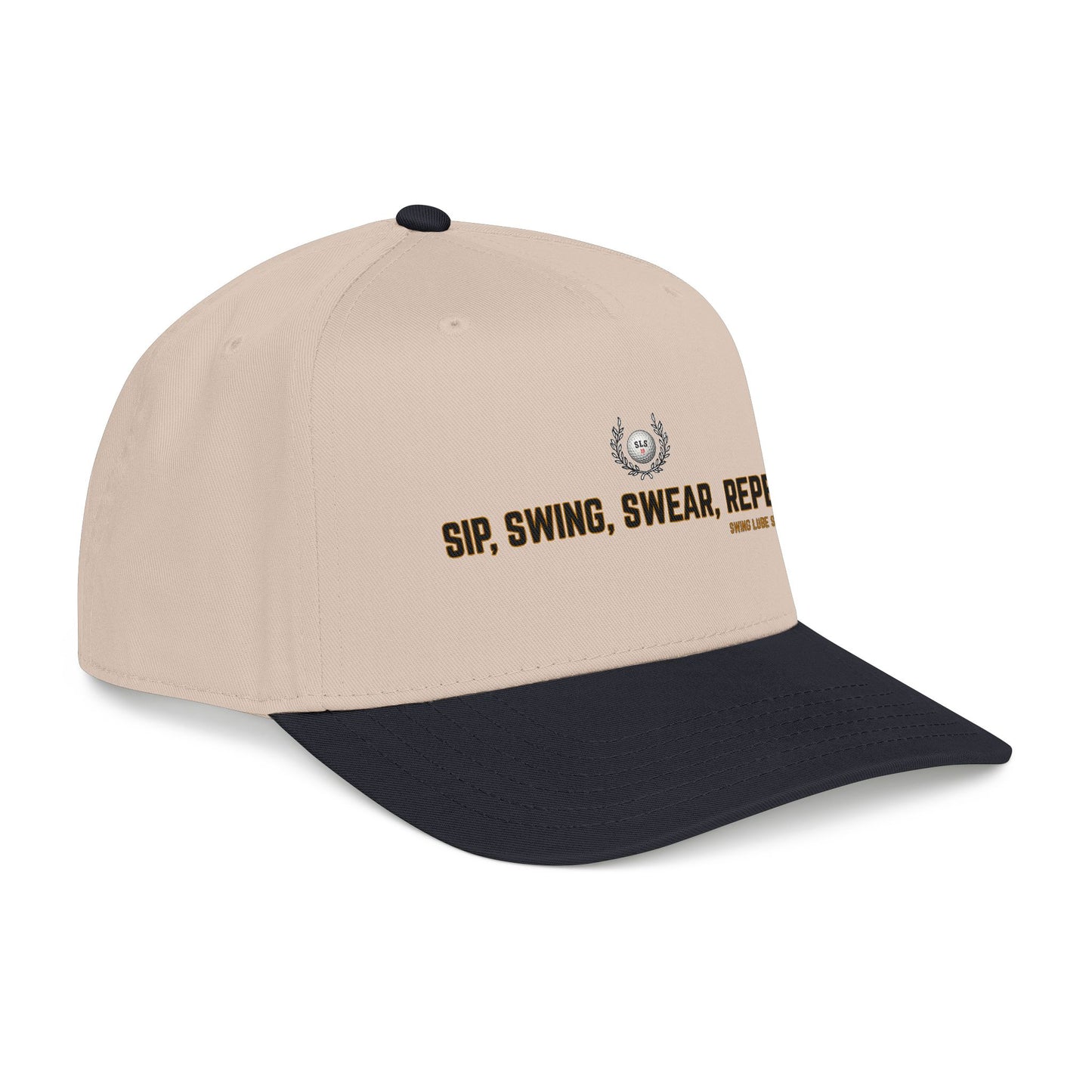 Sip, Swing, Swear, Repeat Baseball Cap - Swing Lube Society Headwear