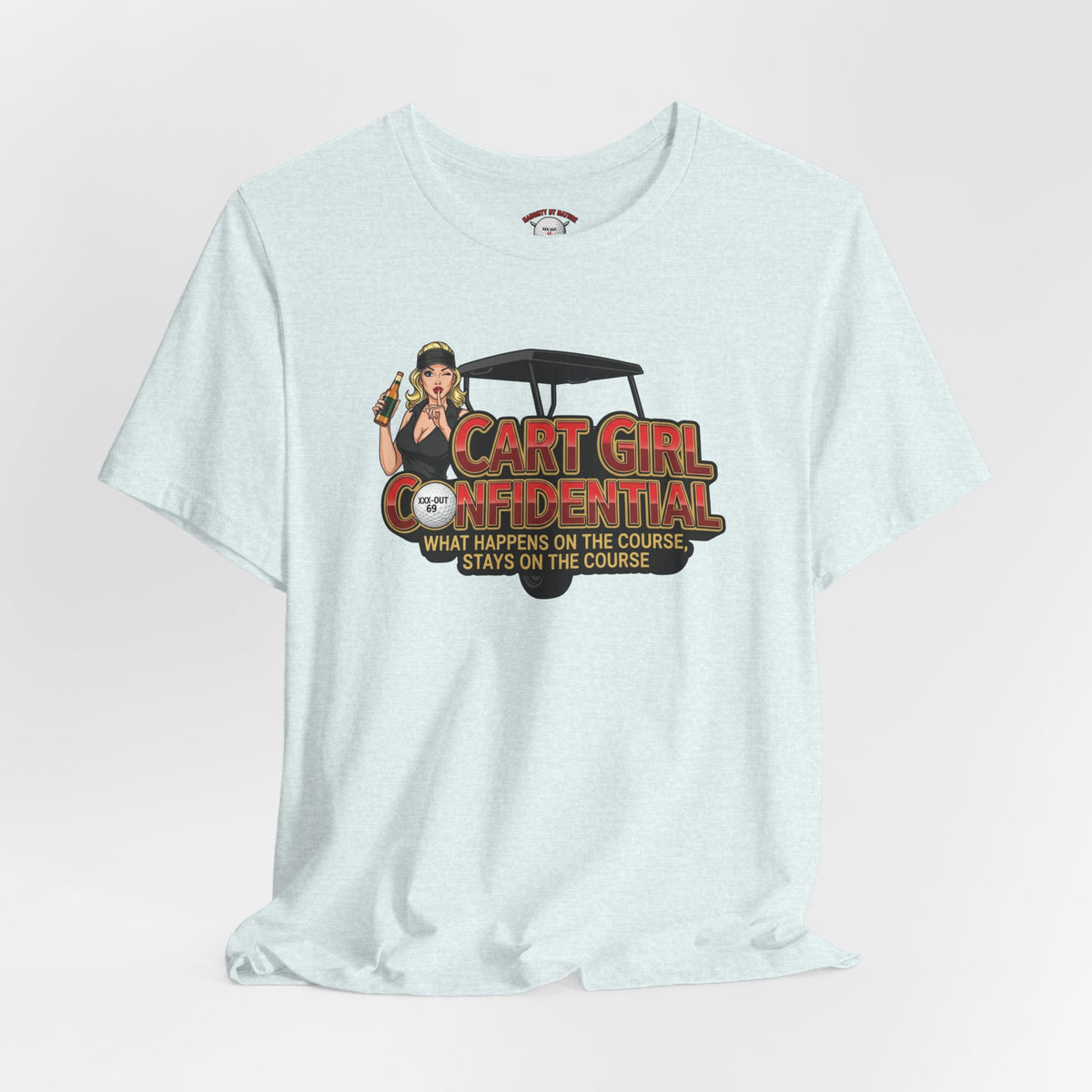 Cart Girl Confidential Tee — XXX-OUT Designs Signature Apparel