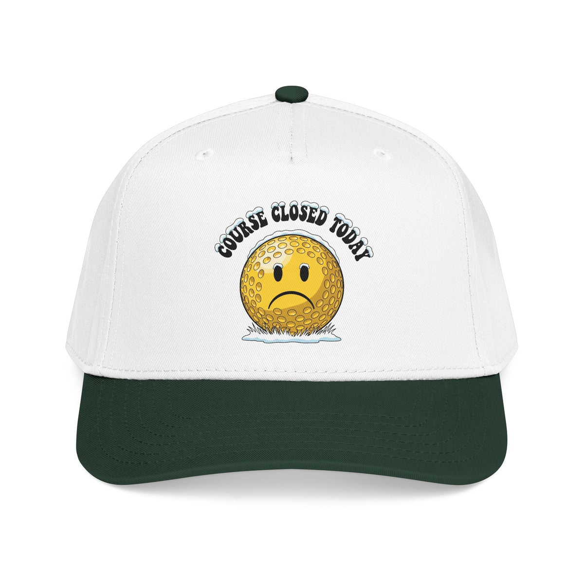 "Course Closed Today" funny golf hat - It's a Golf Day Statement Headwear