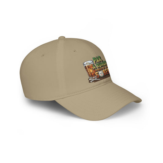 XXX-OUT Baseball Cap — "Par, A Rumor Spread by the Sober" - Statement Headwear