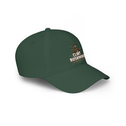 Clint Bushwood Cap – Golf Noir Statement Headwear