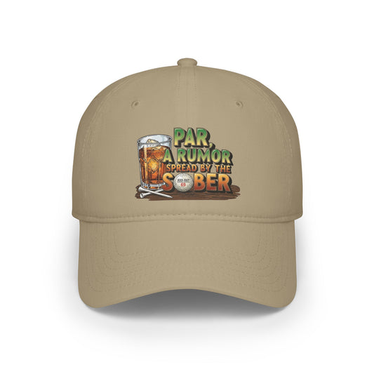 XXX-OUT Baseball Cap — "Par, A Rumor Spread by the Sober" - Statement Headwear