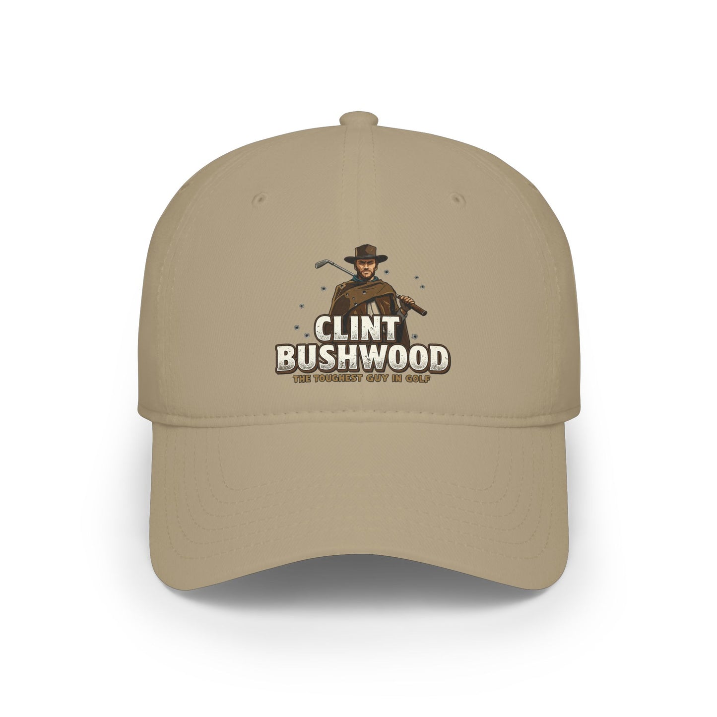 Clint Bushwood Cap – Golf Noir Statement Headwear