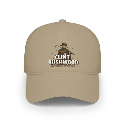 Clint Bushwood Cap – Golf Noir Statement Headwear