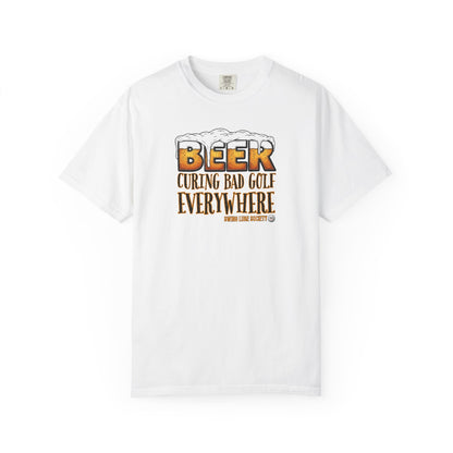 Beer Curing Bad Golf T-Shirt – Swing Lube Society Signature Apparel