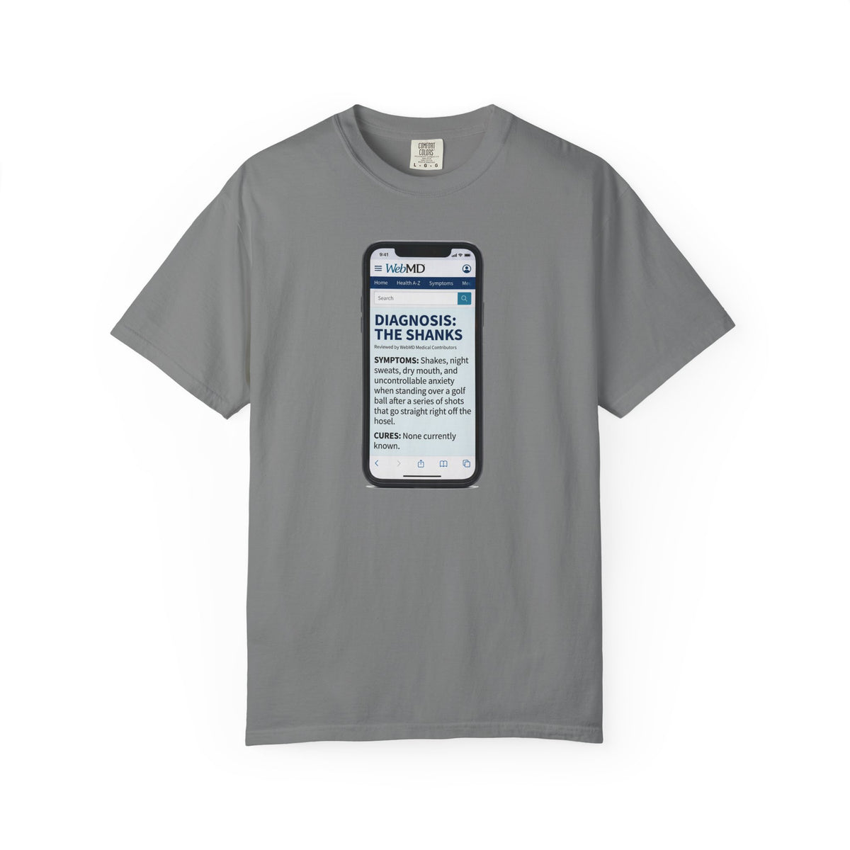 Diagnosis: The Shanks T-Shirt — The Shag Bag Apparel