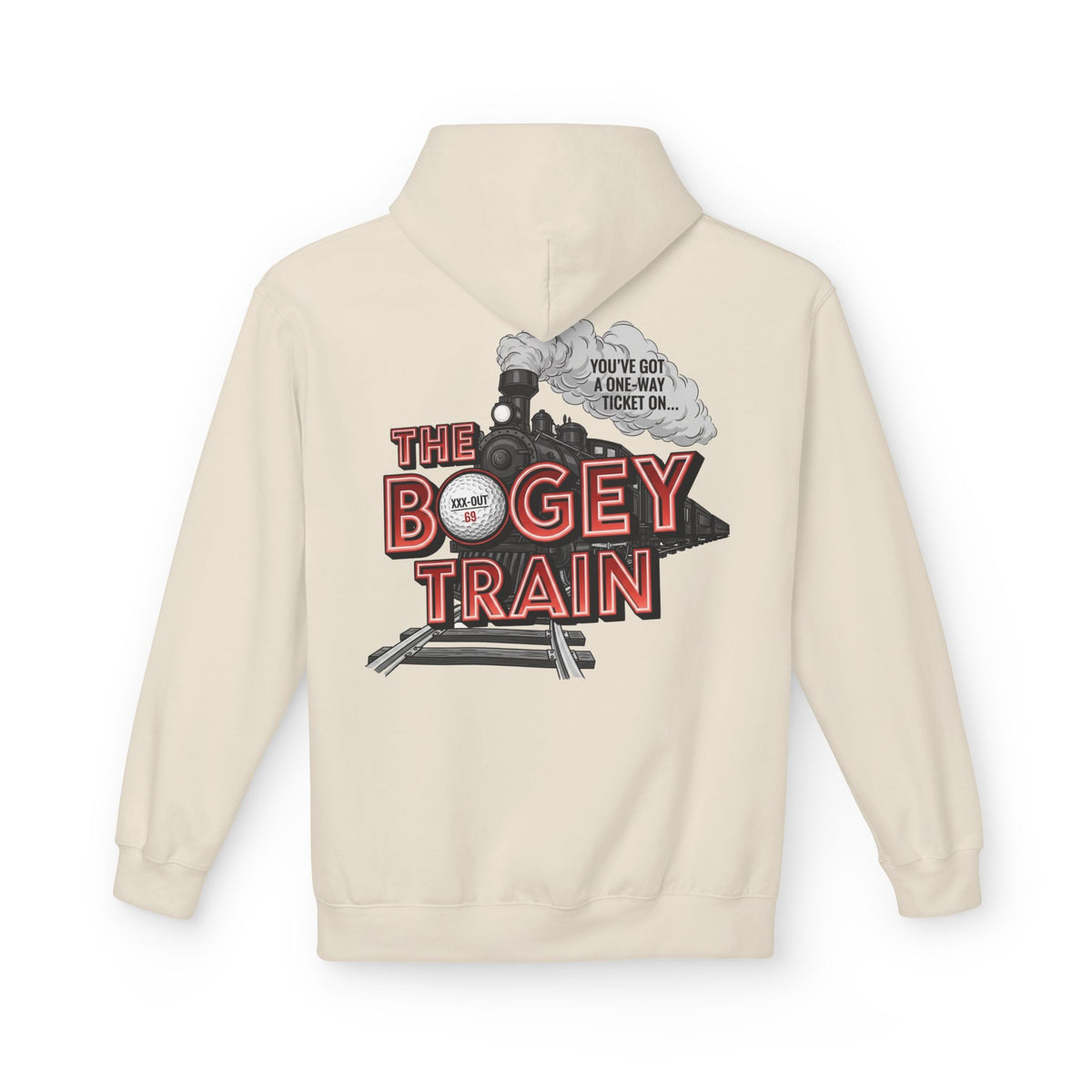 The Bogey Train Hoodie — XXX-OUT Designs Signature Apparel