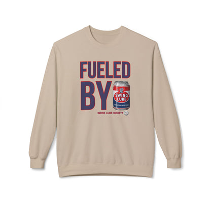 Fueled By Swing Lube Golf Sweatshirt - Swing Lube Society Signature Apparel