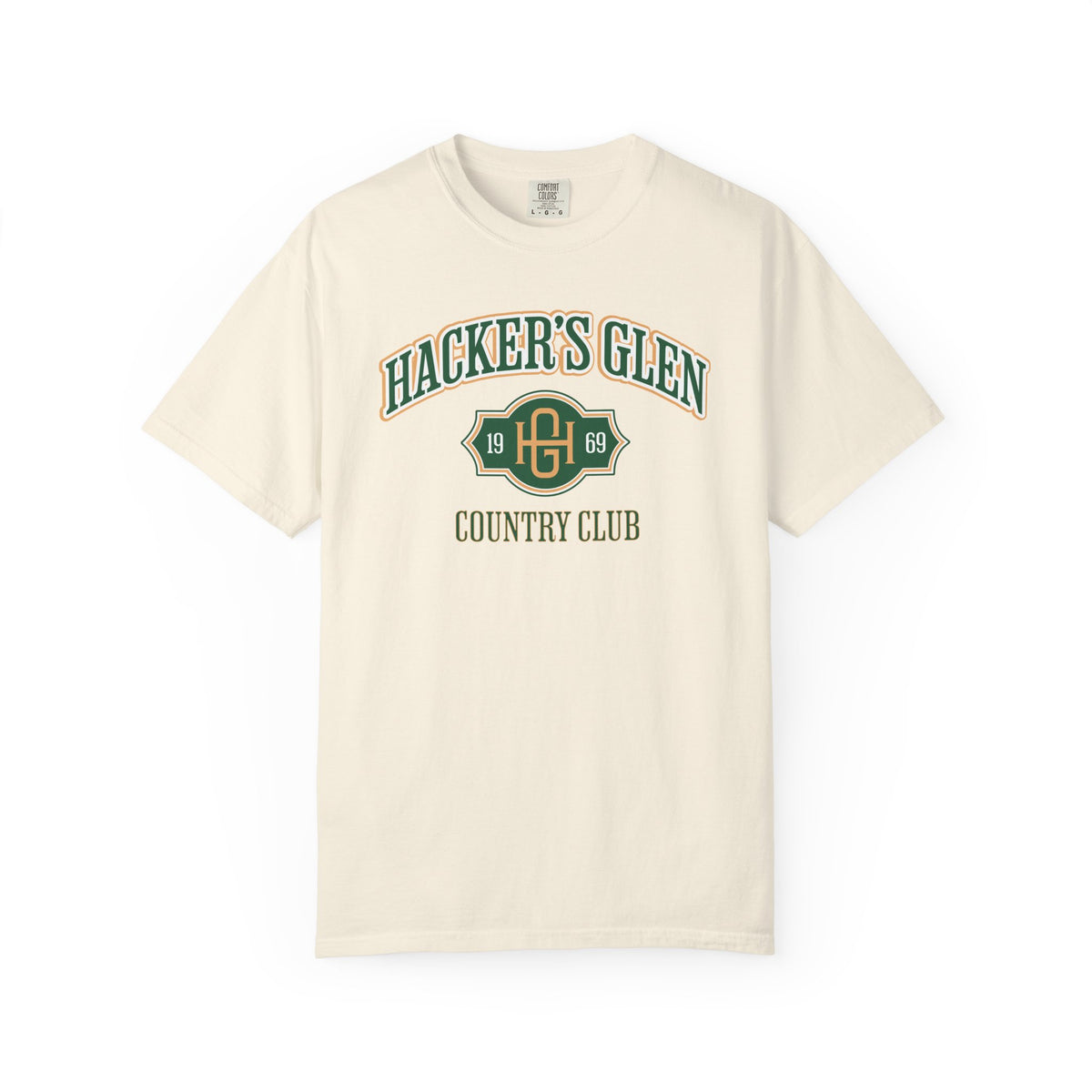 Hacker's Glen Country Club T-Shirt - Fictional Fairways Signature Apparel