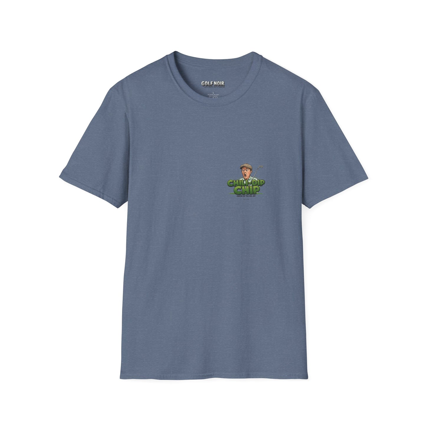 HOSEL ROCKET T-Shirt - Starring CHILI-DIP CHIP - Golf Noir Signature Apparel