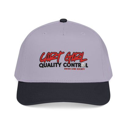 Cart Girl Quality Control Baseball Cap – Swing Lube Society Headwear