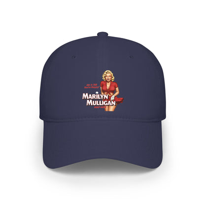 Marilyn Mulligan Hit It Till You're Happy Low Profile Baseball Cap - Golf Noir Statement Headwear