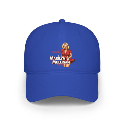 Marilyn Mulligan Hit It Till You're Happy Low Profile Baseball Cap - Golf Noir Statement Headwear
