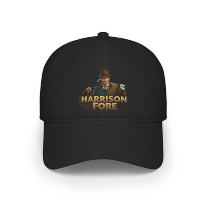 Harrison Fore Baseball Cap - Golf Noir Statement Headwear