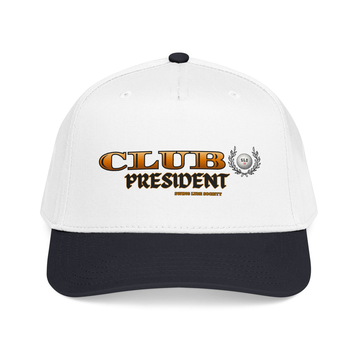 Club President Baseball Cap — Swing Lube Society Headwear