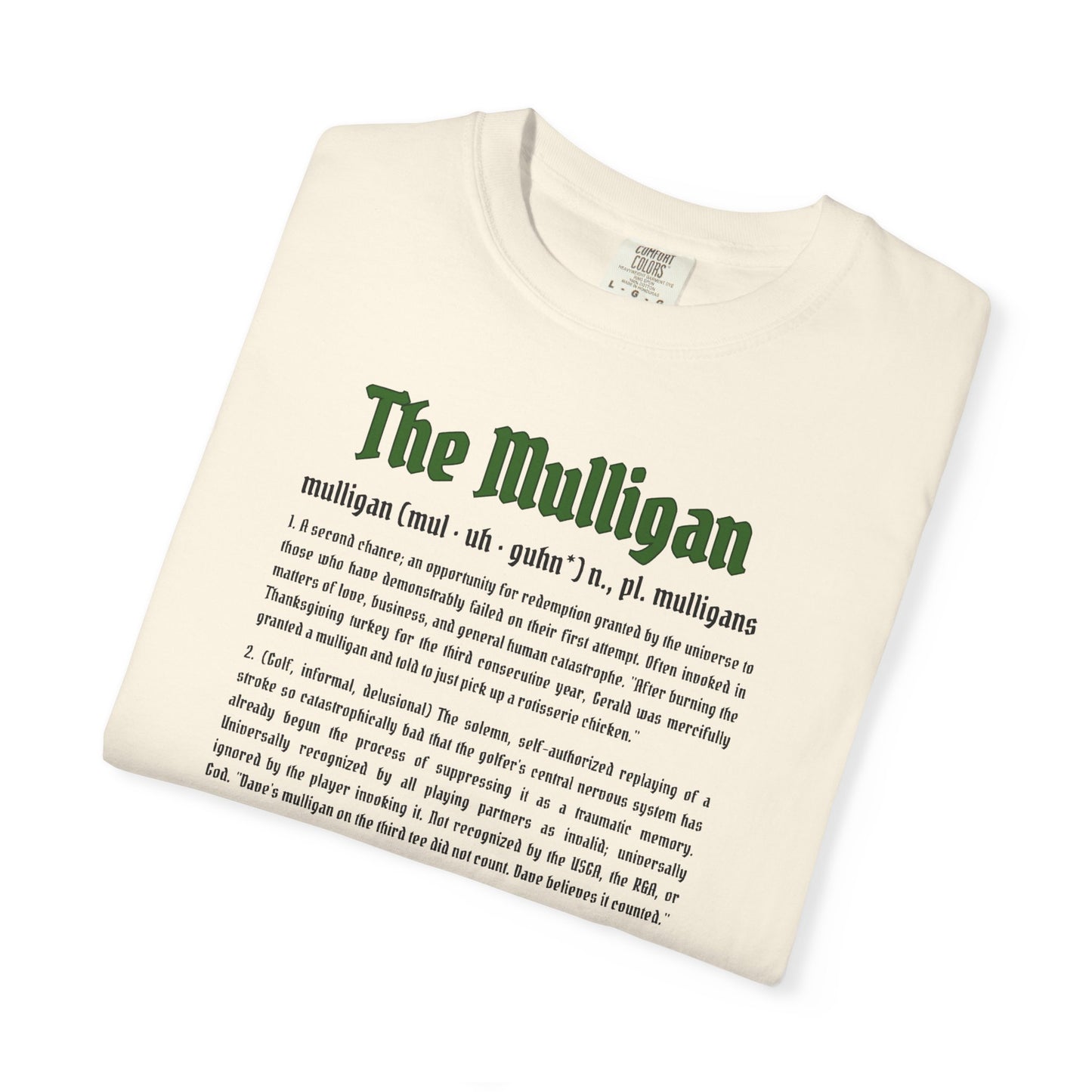 The Mulligan Definition T-Shirt — The Shag Bag Apparel