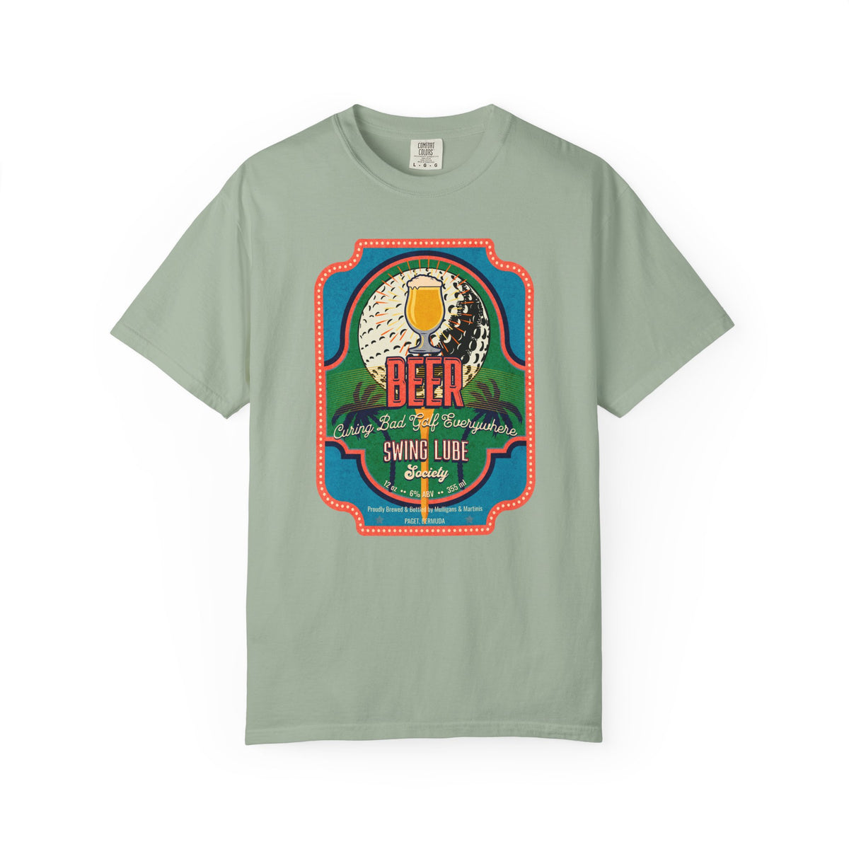 Beer Curing Bad Golf T-Shirt 2 — Swing Lube Society Signature Apparel