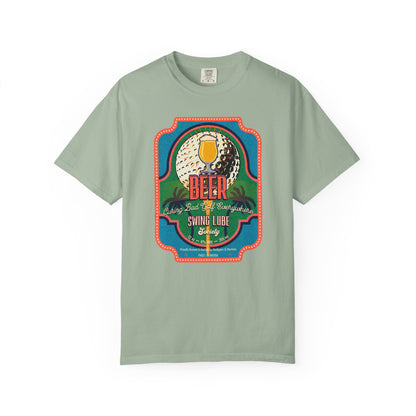 Beer Curing Bad Golf T-Shirt 2 — Swing Lube Society Signature Apparel