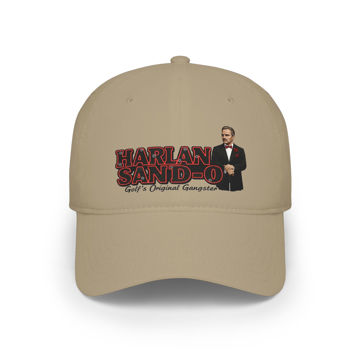 Harlan Sand-O Vintage Golf Cap — Golf Noir Statement Headwear