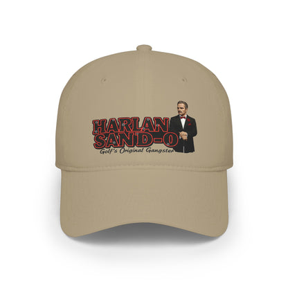 Harlan Sand-O Vintage Golf Cap — Golf Noir Statement Headwear
