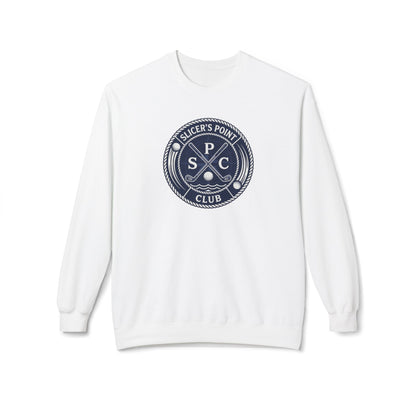 Slicer's Point Club Crewneck Sweatshirt — Fictional Fairways Signature Apparel