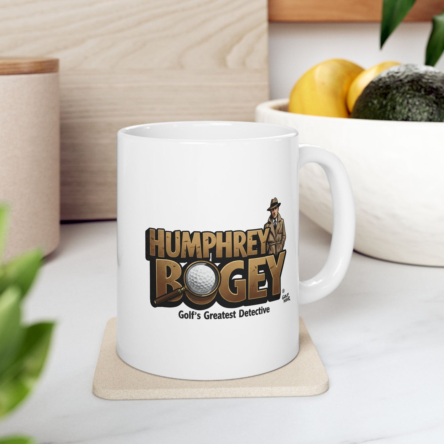 HUMPHREY BOGEY Mug - Golf's Greatest Detective -Accessories