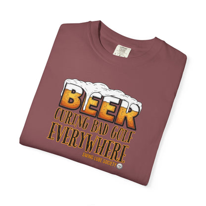 Beer Curing Bad Golf T-Shirt – Swing Lube Society Signature Apparel