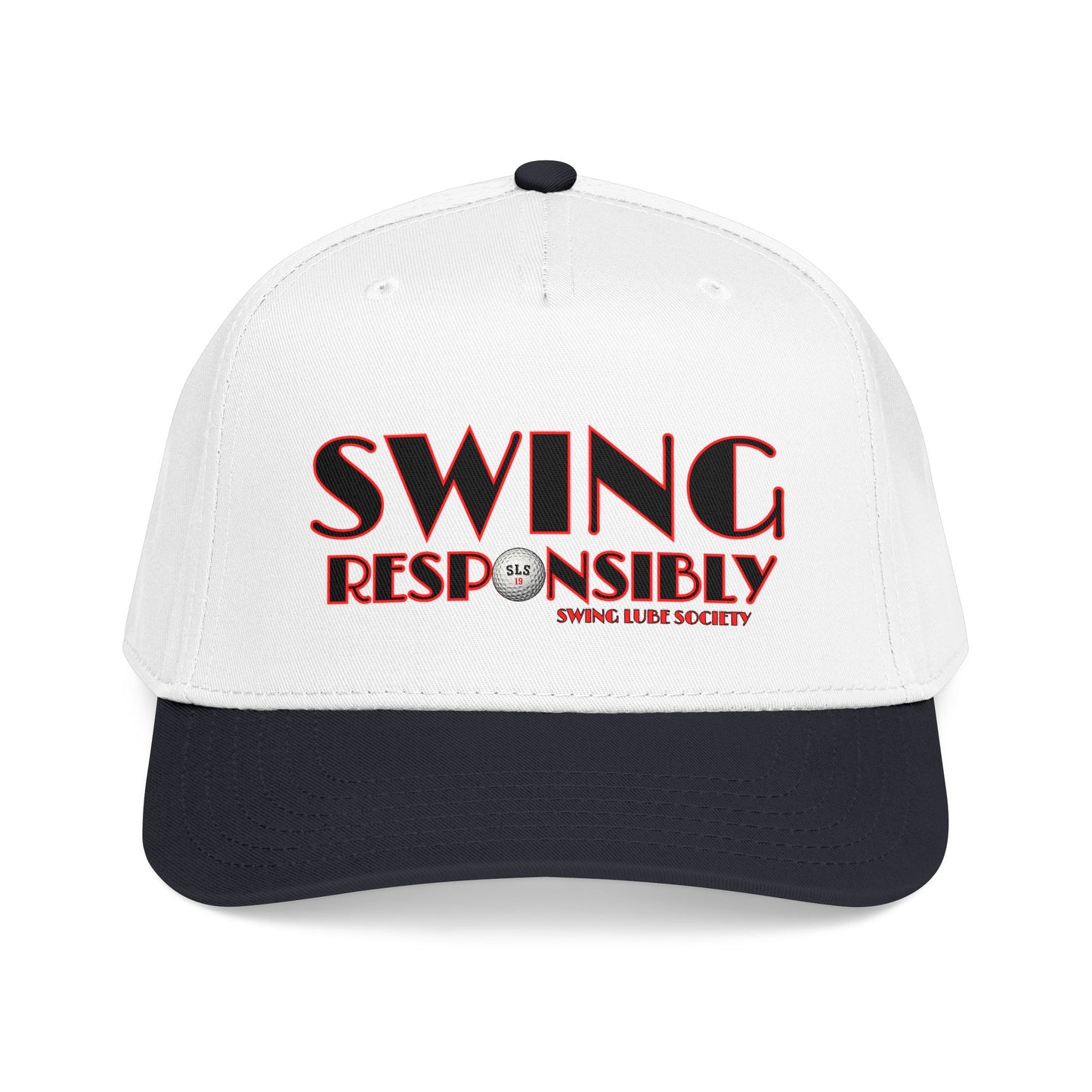Swing Responsibly Baseball Cap — Swing Lube Society Headwear