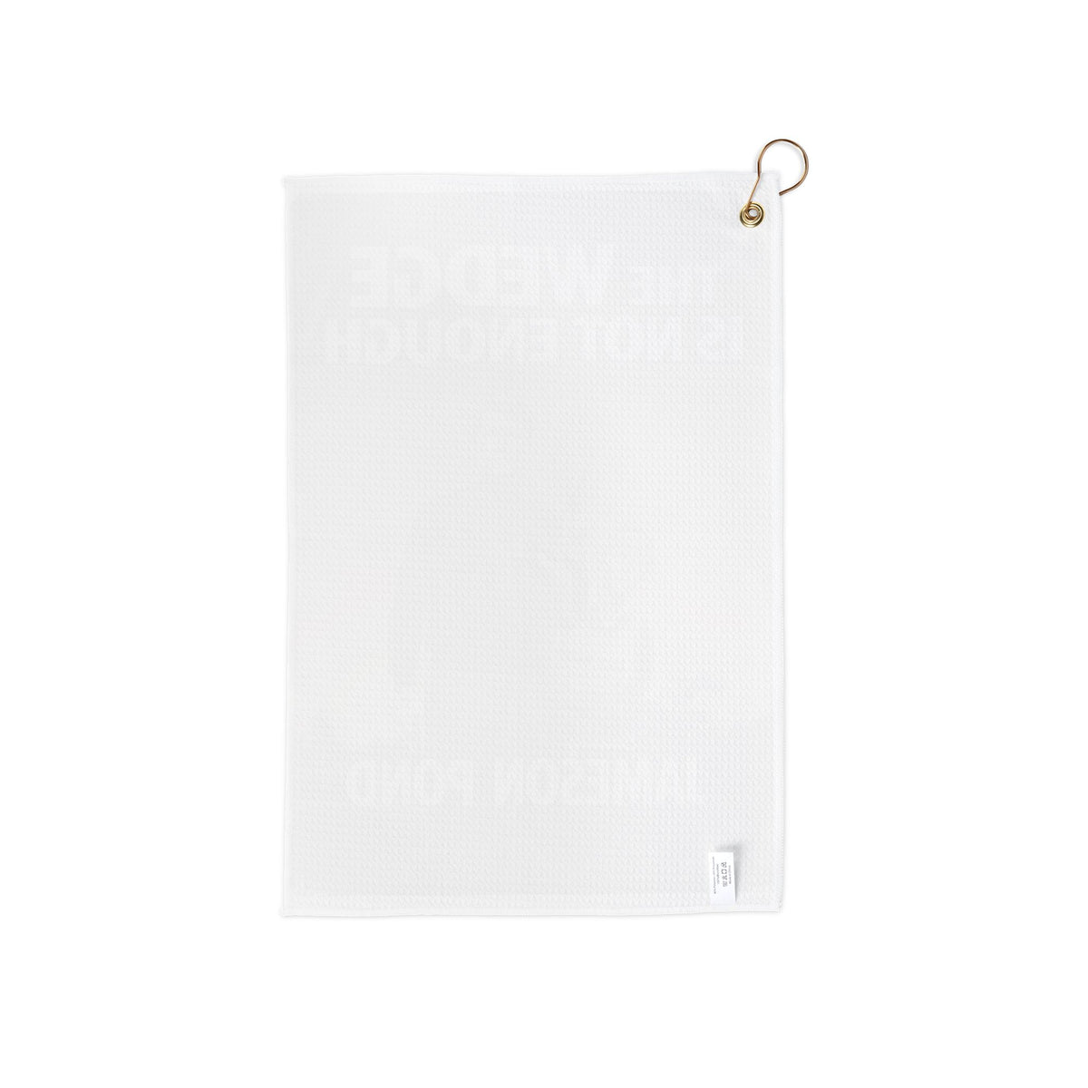 THE WEDGE IS NOT ENOUGH Golf Towel - Starring JAMESON POND