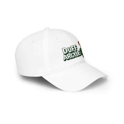 Duff Argyle Baseball Cap — Golf Noir Statement Headwear