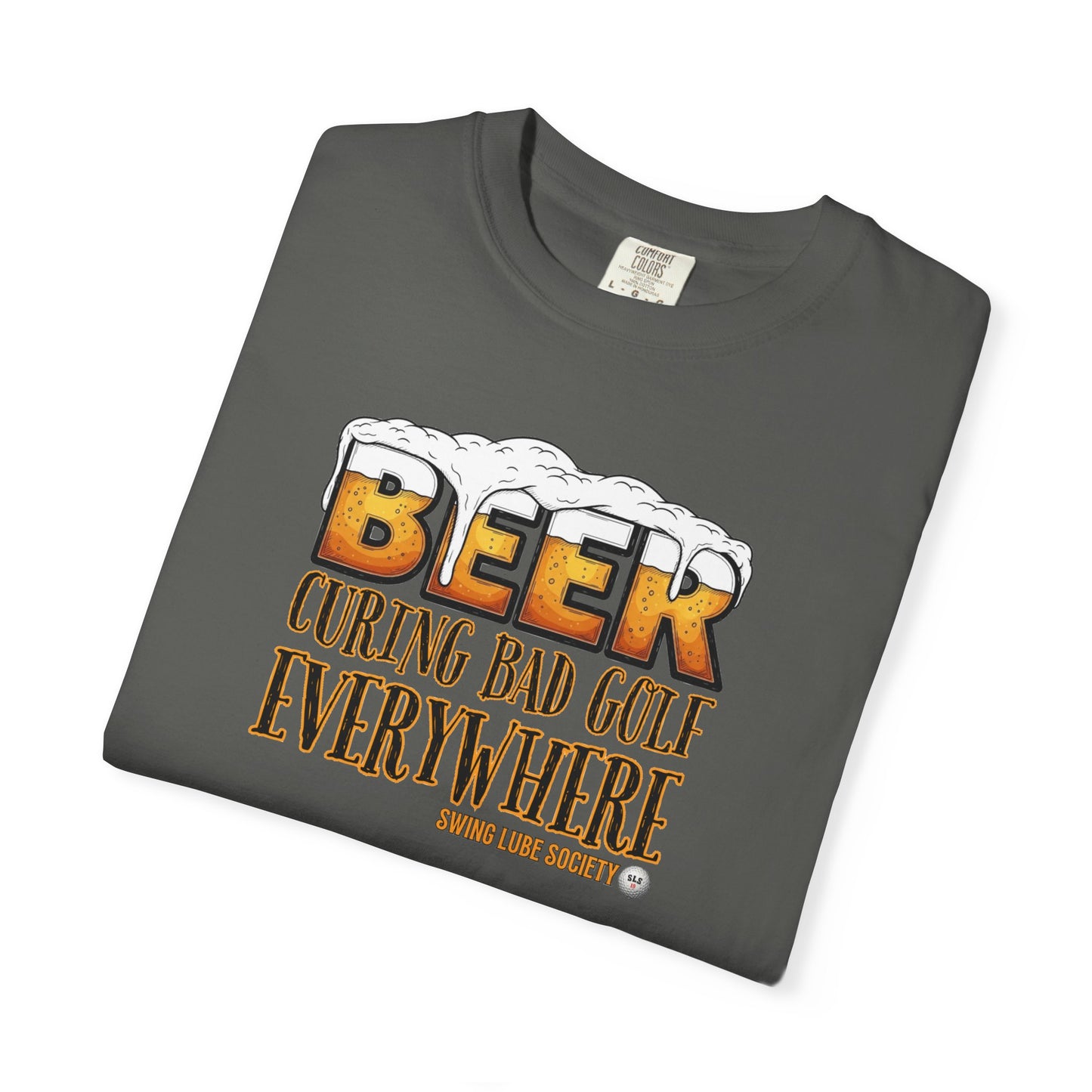 Beer Curing Bad Golf T-Shirt – Swing Lube Society Signature Apparel