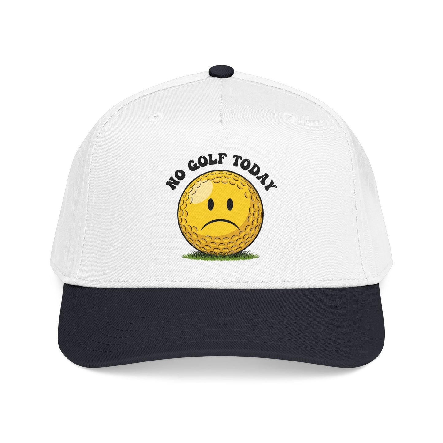 "No Golf Today" Golf Cap - It's a Golf Day Statement Headwear