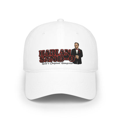 Harlan Sand-O Vintage Golf Cap — Golf Noir Statement Headwear