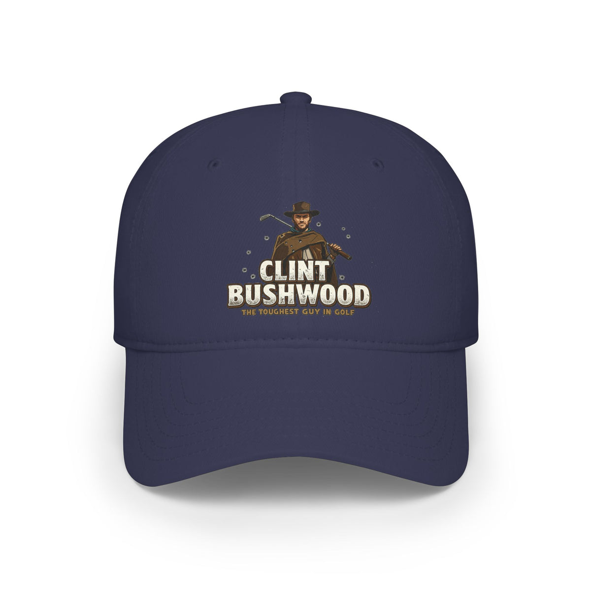 Clint Bushwood Cap – Golf Noir Statement Headwear