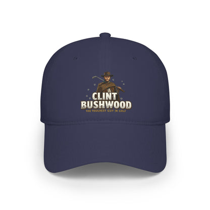 Clint Bushwood Cap – Golf Noir Statement Headwear