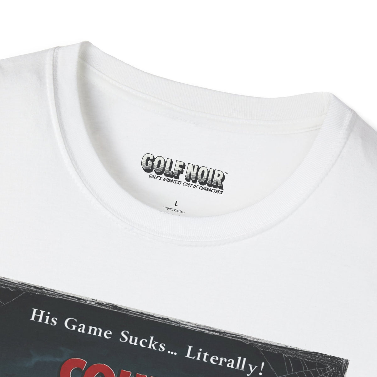 COUNT HACKULA T-Shirt - Starring VINCENT SLICE- Golf Noir Signature Apparel