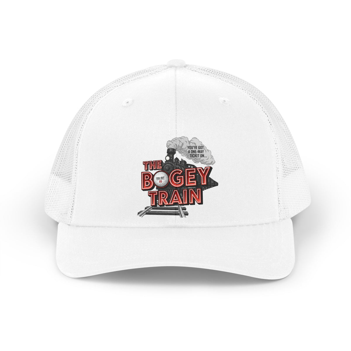 'The Bogey Train' Trucker Hat – XXX-OUT Designs Headwear