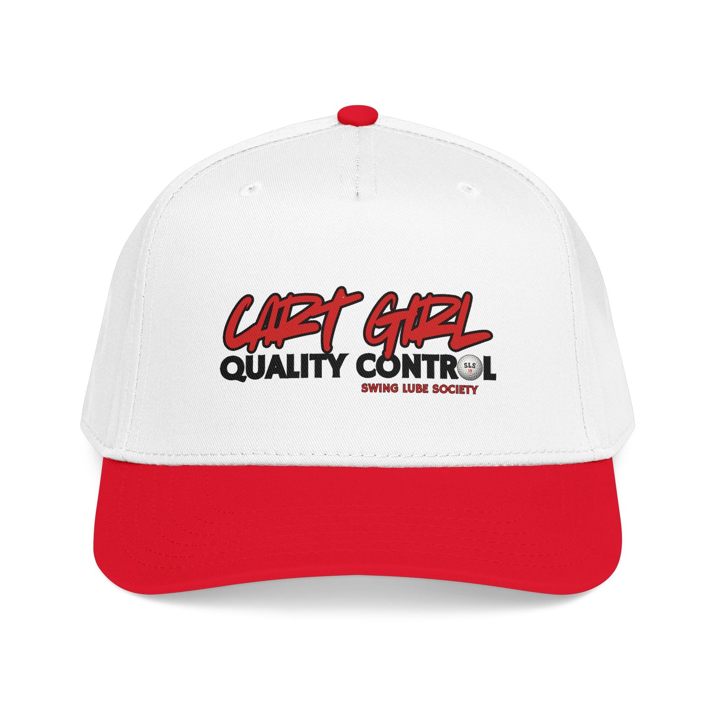 Cart Girl Quality Control Baseball Cap – Swing Lube Society Headwear