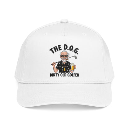 THE D.O.G. Baseball Cap — "The D.O.G. Dirty Old Golfer" Statement Headwear