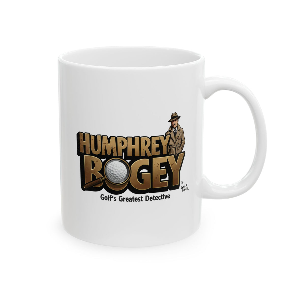 HUMPHREY BOGEY Mug - Golf's Greatest Detective -Accessories