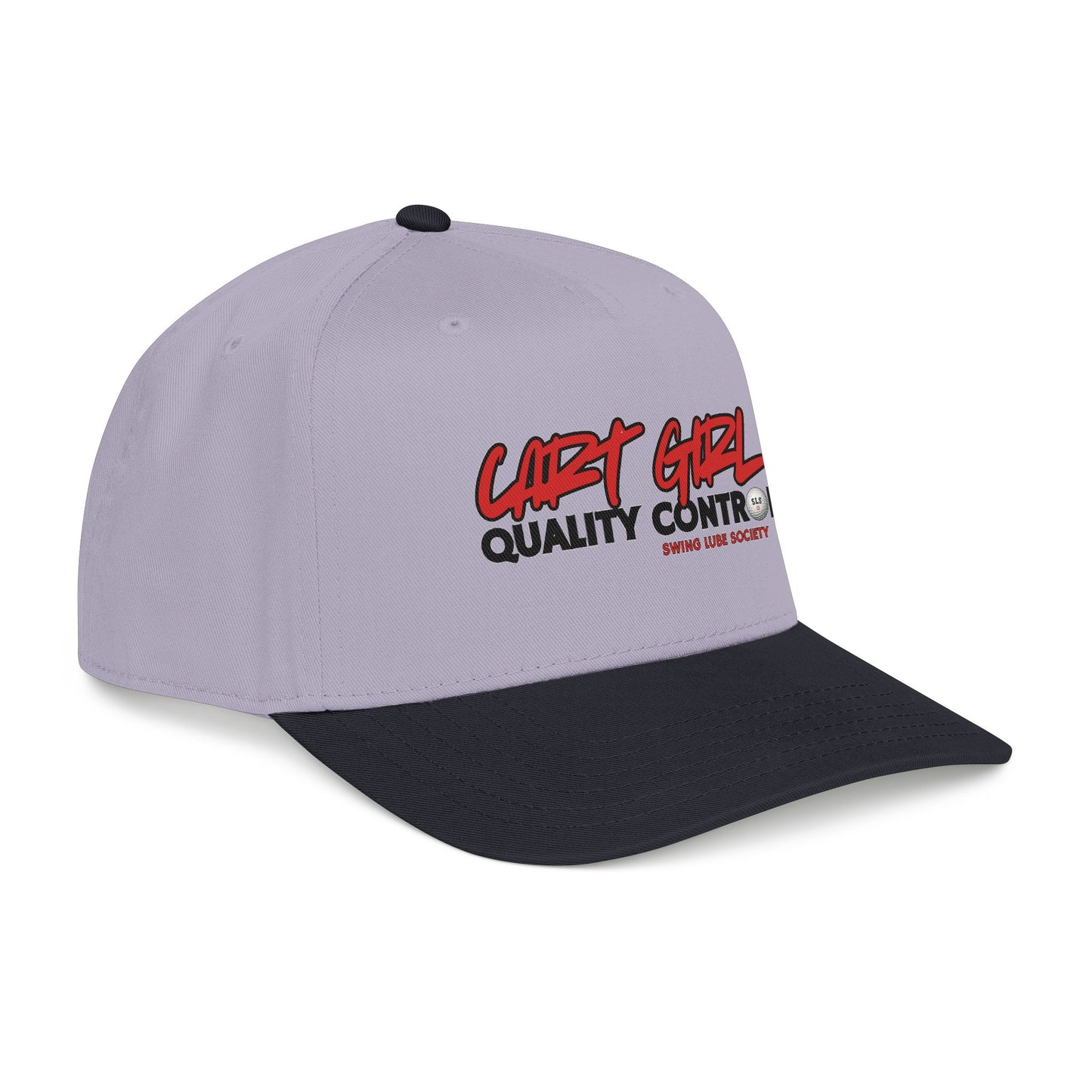 Cart Girl Quality Control Baseball Cap – Swing Lube Society Headwear