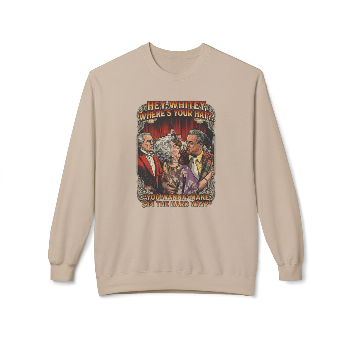 Hey Whitey, Where's Your Hat Sweatshirt - GOLF NOIR Apparel