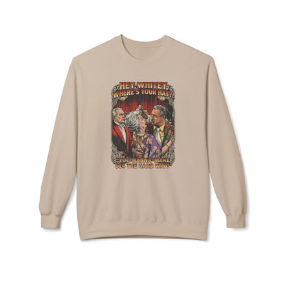 Hey Whitey, Where's Your Hat Sweatshirt - GOLF NOIR Apparel